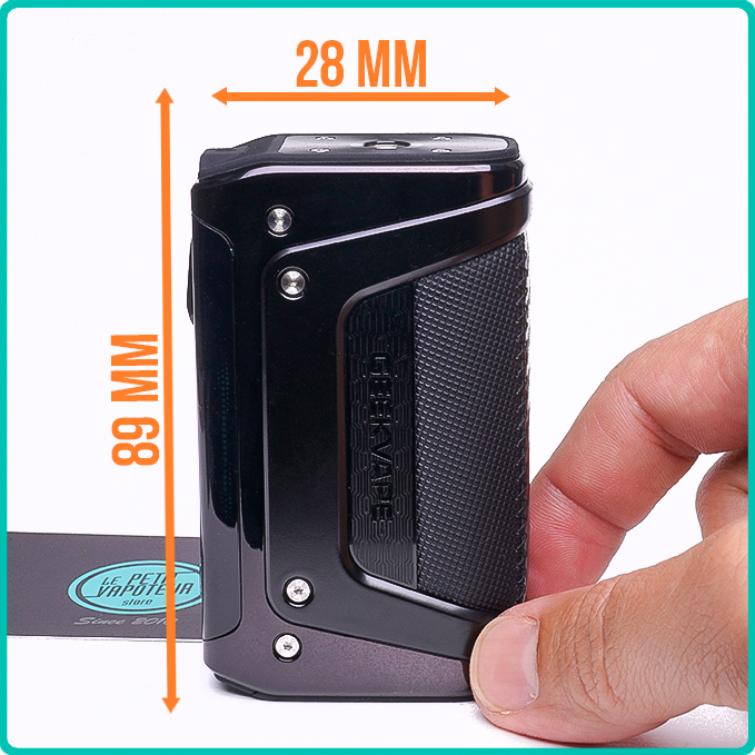 Dimensions de la Box Aegis Legend 5 Geekvape